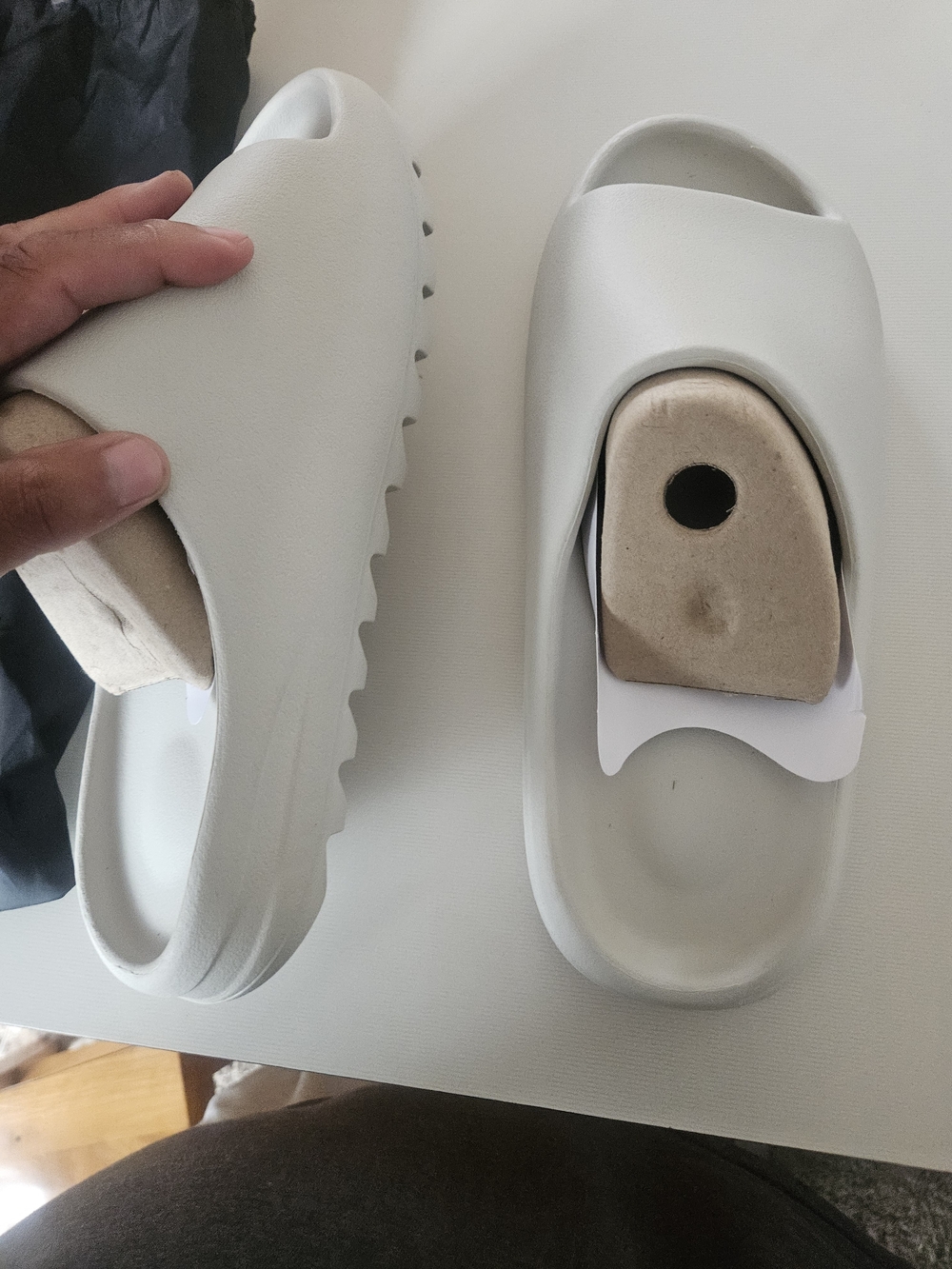 Yeezy Cream Slides Size 12 New